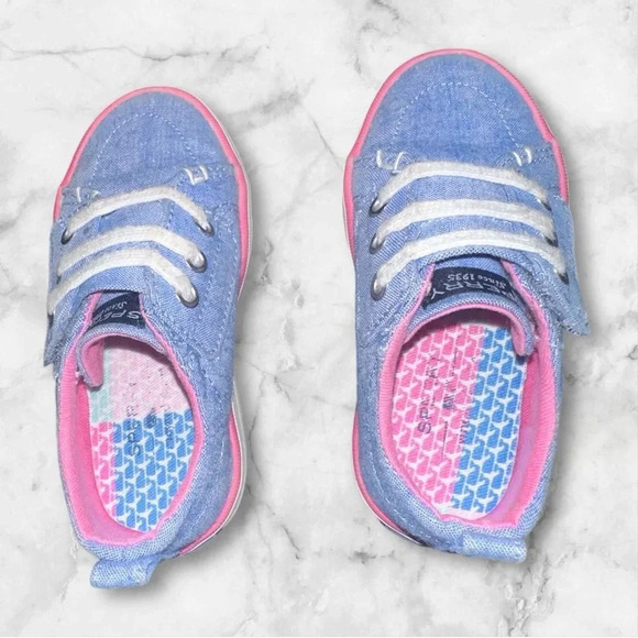 Sperry Chambray Crest Vibe Sneakers 5.5 - Picture 4 of 6